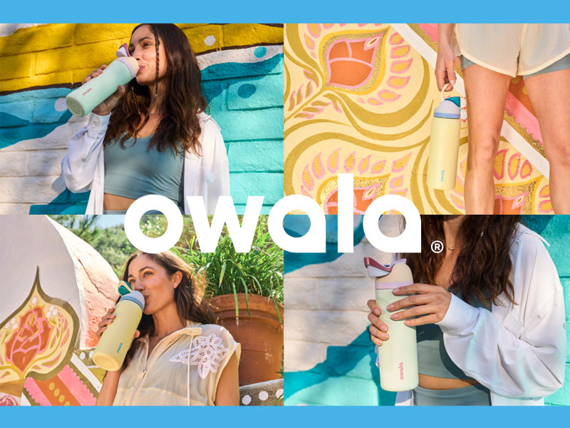 アメリカ発・話題のウォーターボトル「owala」日本に本格上陸！
