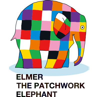 ELMER THE PATCHWORK ELPHANT &copy; D.M.