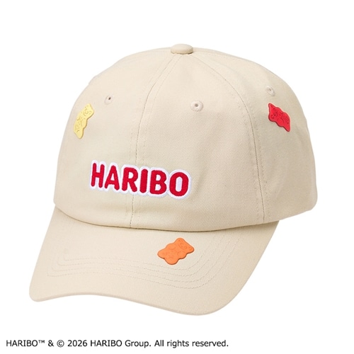 HARIBO ハリボー ツイルキャップ ライトベージュ