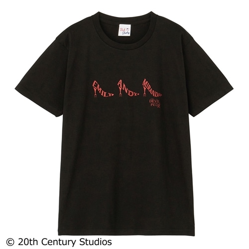 The Devil Wears Prada 2 プラダを着た悪魔2 / Tシャツ ブラック (ベーシック)