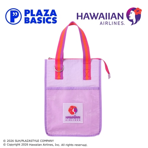 PLAZA BASICS HAWAIIAN AIRLINES ハワイアン航空 簡易保冷バッグ Sサイズ