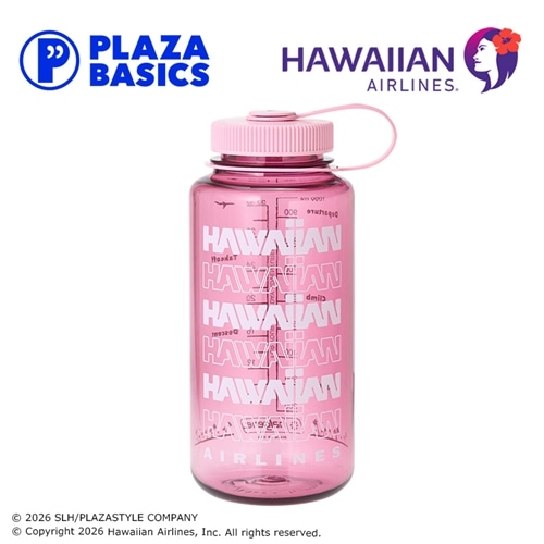 【オンライン限定】PLAZA BASICS HAWAIIAN AIRLINES ハワイアン航空 ナルゲン広口 1.0L