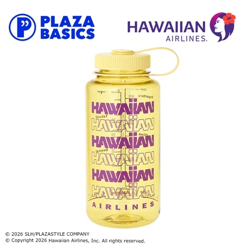 PLAZA BASICS HAWAIIAN AIRLINES ハワイアン航空 ナルゲン広口 1.0L