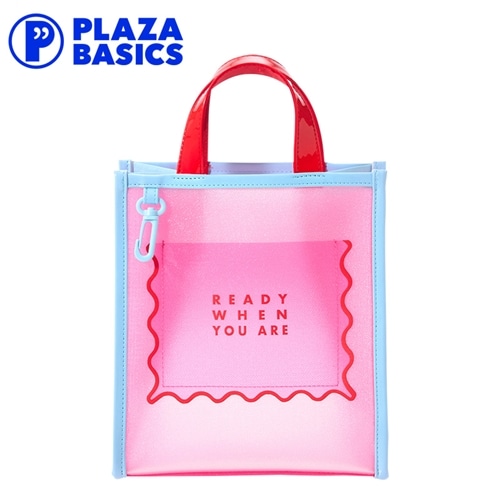 PLAZA BASICS スパバッグ M ブルー